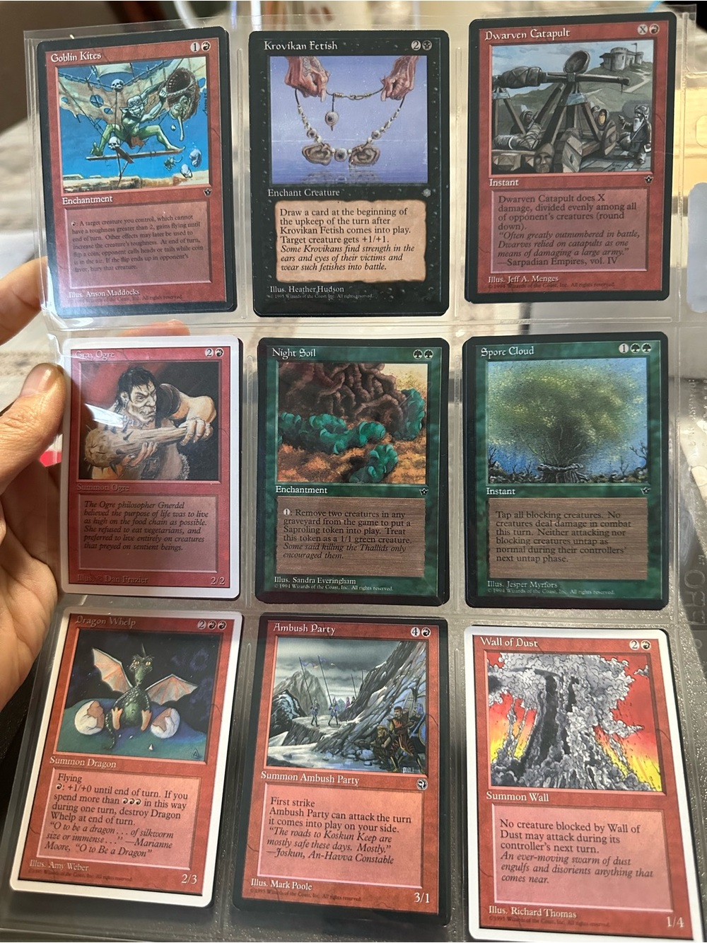 Magic: The Gathering cards (18 cards bulk)
